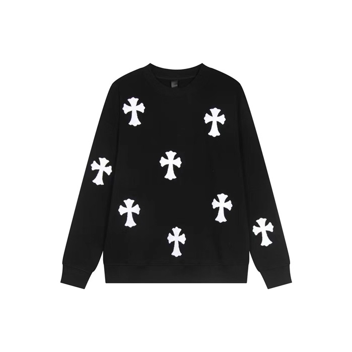 クロムハーツメンズラウンドスウェットシャツc6123