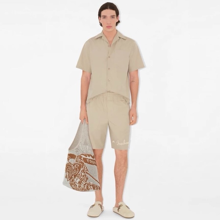 バーバリーメンズベーシックショートパンツc6128