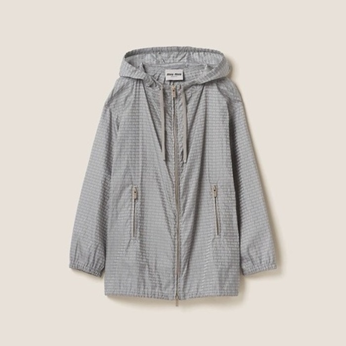 ミュウミュウレディースフードジャケットc6131