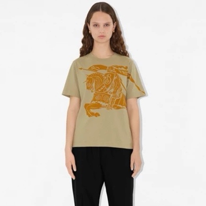 バーバリーレディースラウンド半袖Tシャツc6159