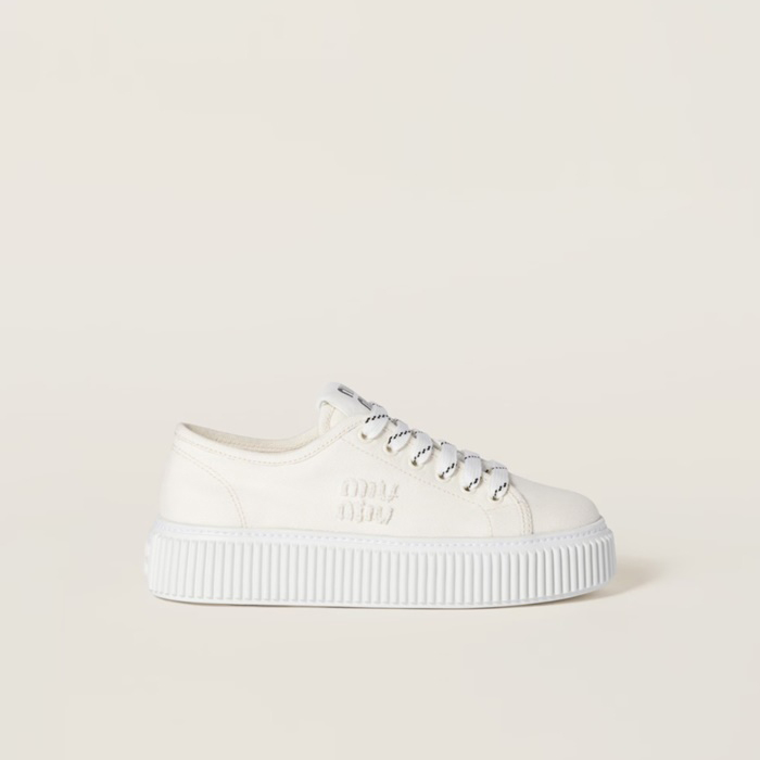 ミュウミュウレディースデニムスニーカーs5643