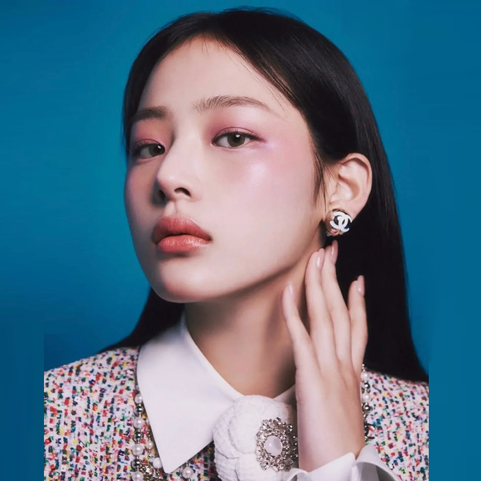 シャネルレディースゴールドピアスc5380