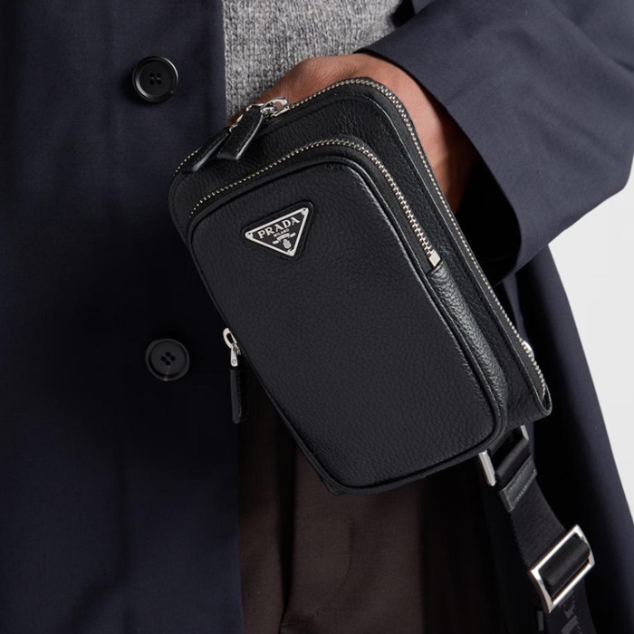 プラダメンズレザースマートフォンケース2H195b5382