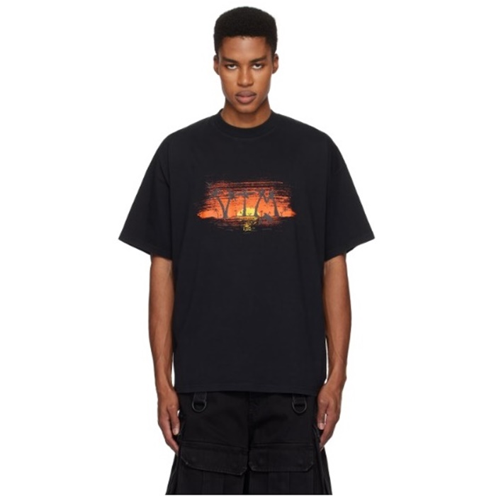 バレンシアガメンズラウンド半袖Tシャツc6188