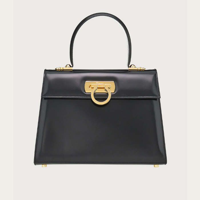 サルヴァトーレフェラガモレディースイーストウェストアイコニックトップハンドルb5417