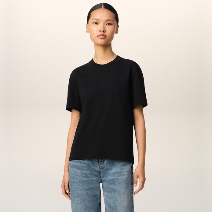 アミレディースラウンド半袖Tシャツc6211