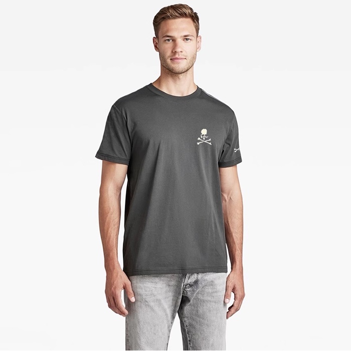 マスターマインドメンズラウンド半袖Tシャツs6433