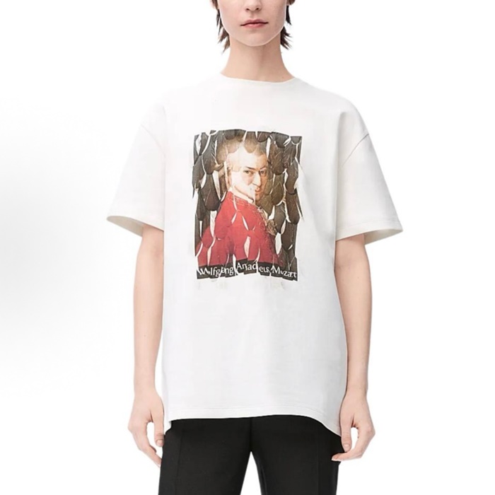 ロエベメンズラウンド半袖Tシャツc6452