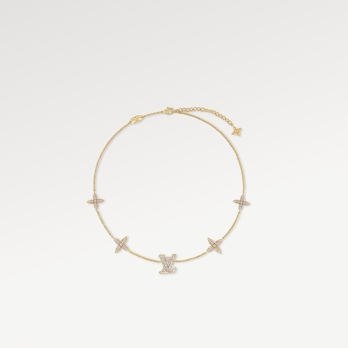 ルイヴィトンレディースアイコニックトレゾールネックレスc5417