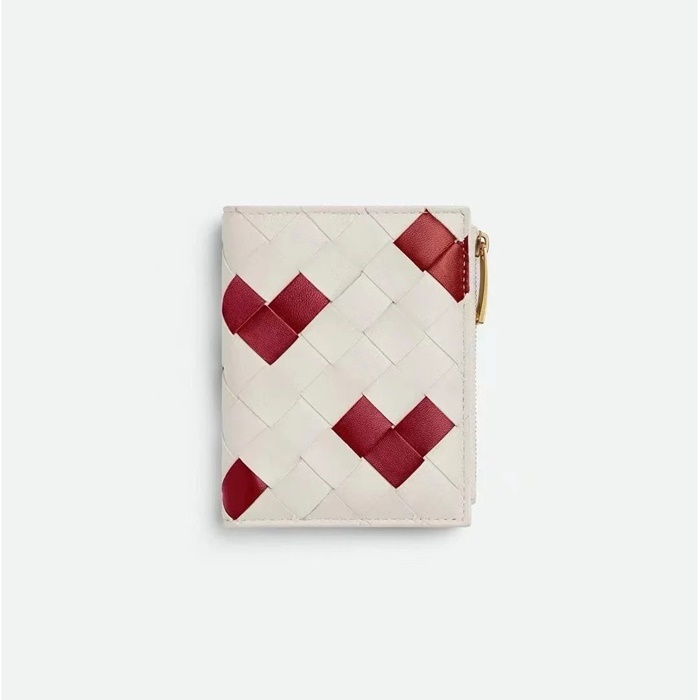 ボッテガヴェネタユニセックスイントレチャート二つ折り財布w333