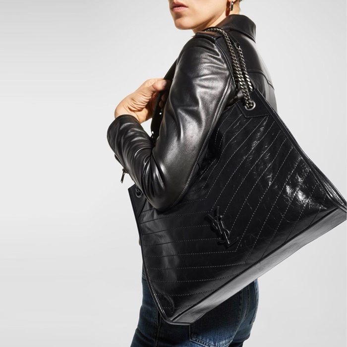 サンローランレディースニキショッパーバッグb5470