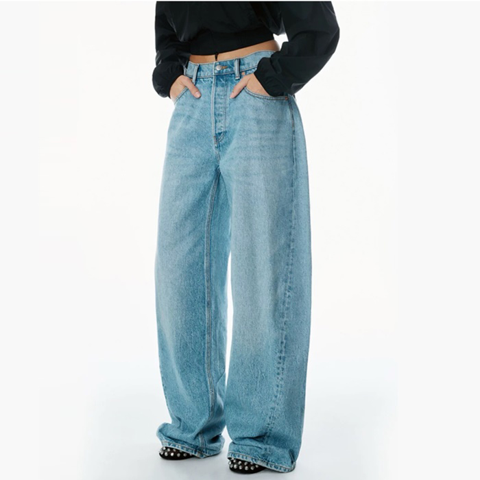 アレクサンダーワンレディーストレンディジーンズc6475