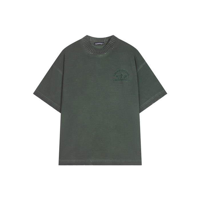 クロムハーツメンズラウンド半袖Tシャツc6485