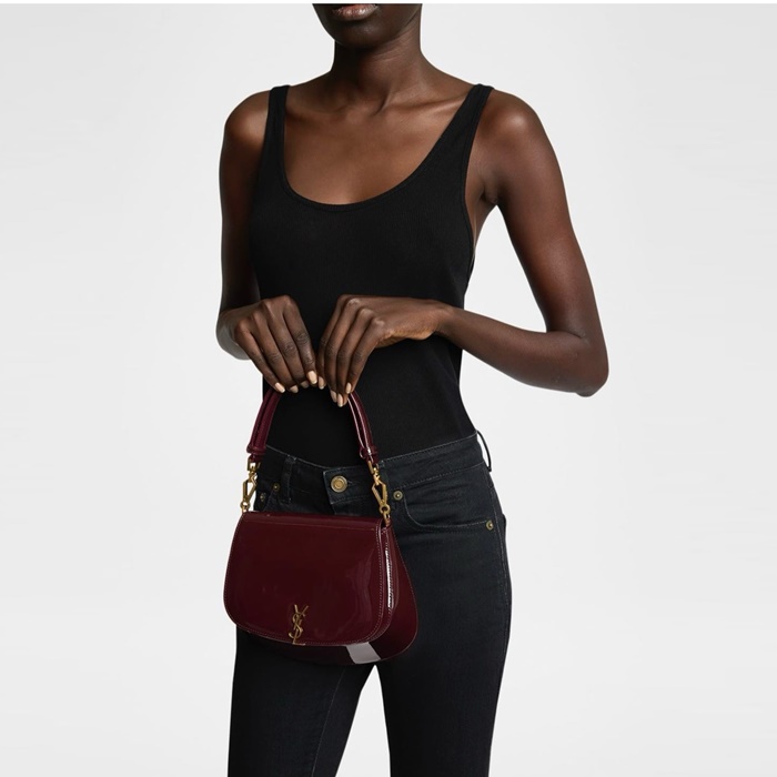 サンローランレディースヴォルテールハンドバッグインボックスb5503