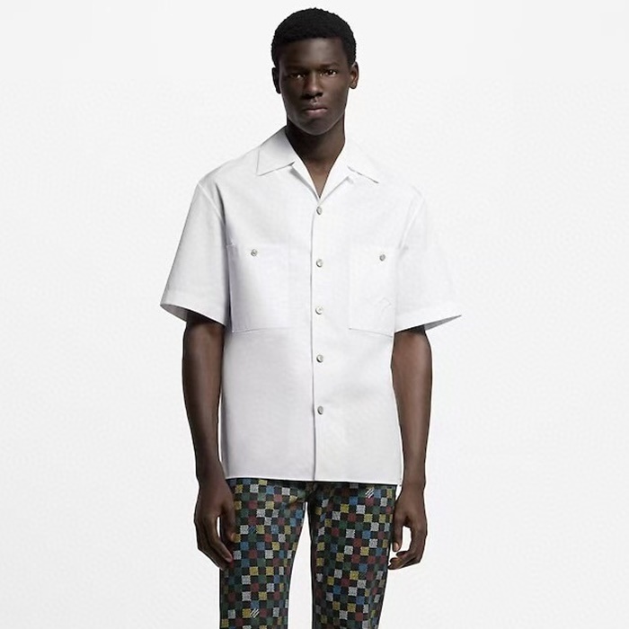 ルイヴィトンメンズ半袖シャツc6517