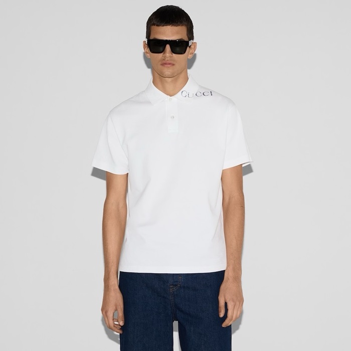 グッチメンズポロ半袖Tシャツc6519