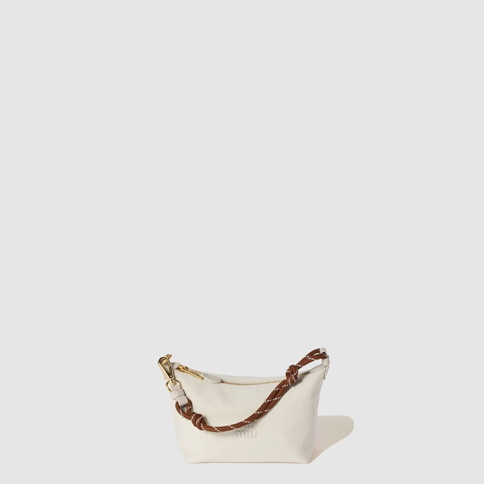 ミュウミュウレディースギャバジンパウチb5534