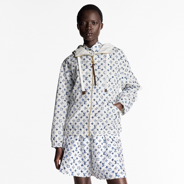 ルイヴィトンレディースフードジャケットc6552