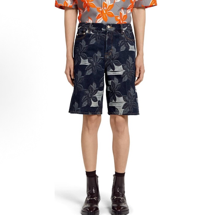 グッチメンズデニムショーツc6566