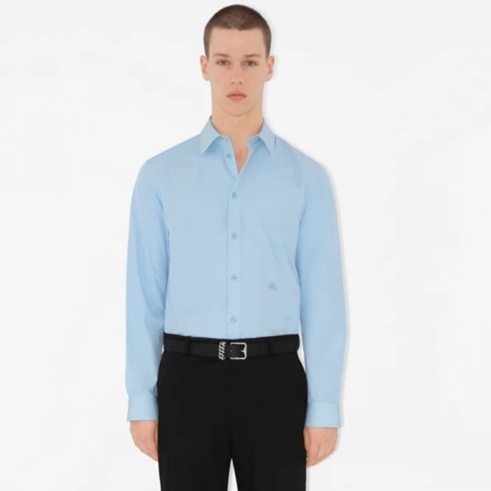 バーバリーメンズクラシックシャツドレスシャツc6571