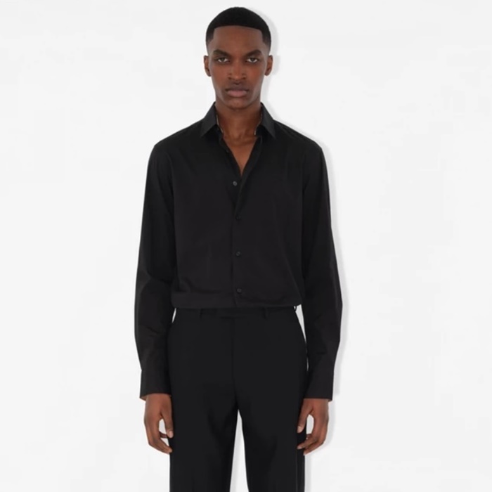 バーバリーメンズクラシックシャツドレスシャツc6572