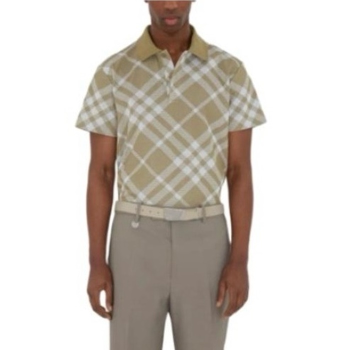 バーバリーメンズポロ半袖Tシャツc6576