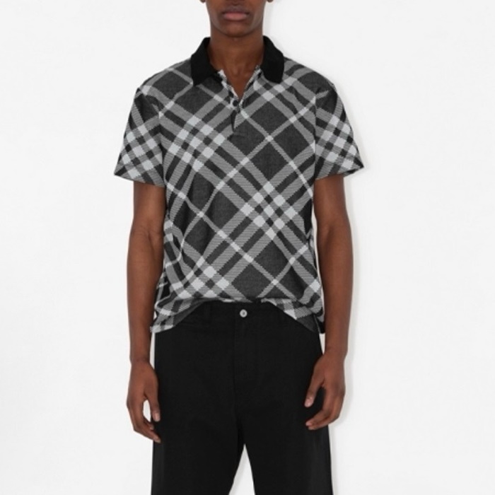 バーバリーメンズポロ半袖Tシャツc6577