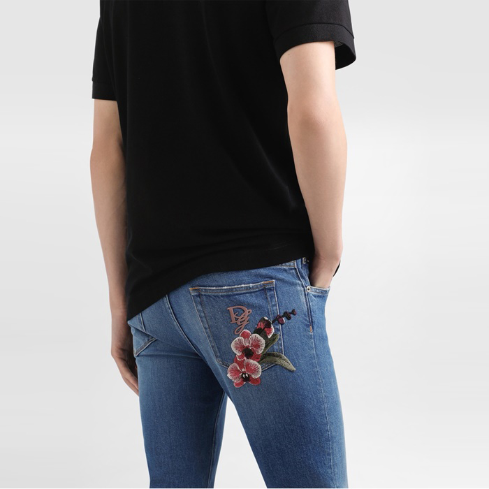 ドルチェ＆ガッバーナメンズクラシックジーンズc6580