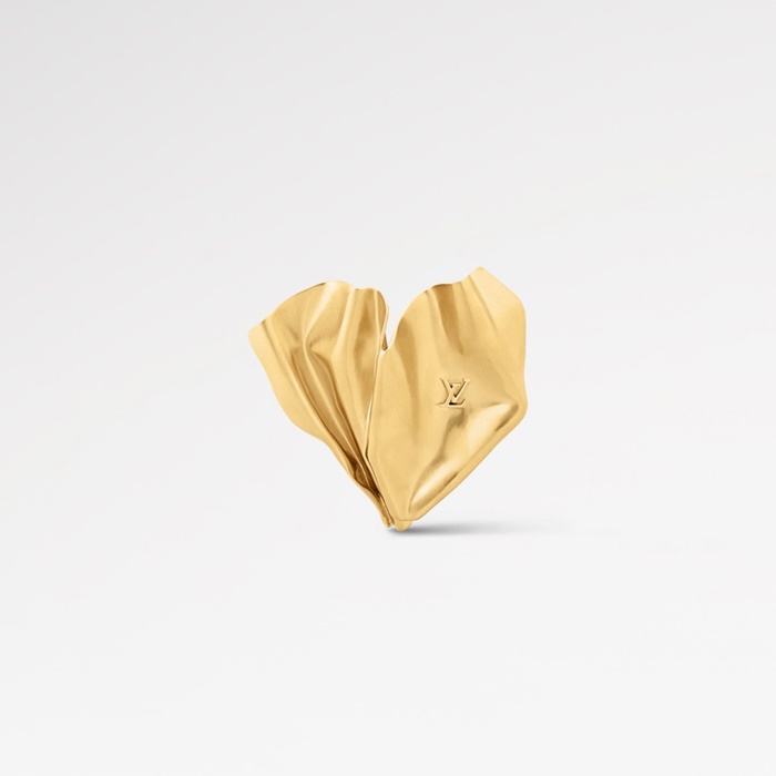 ルイヴィトンレディースゴールドブローチc5446
