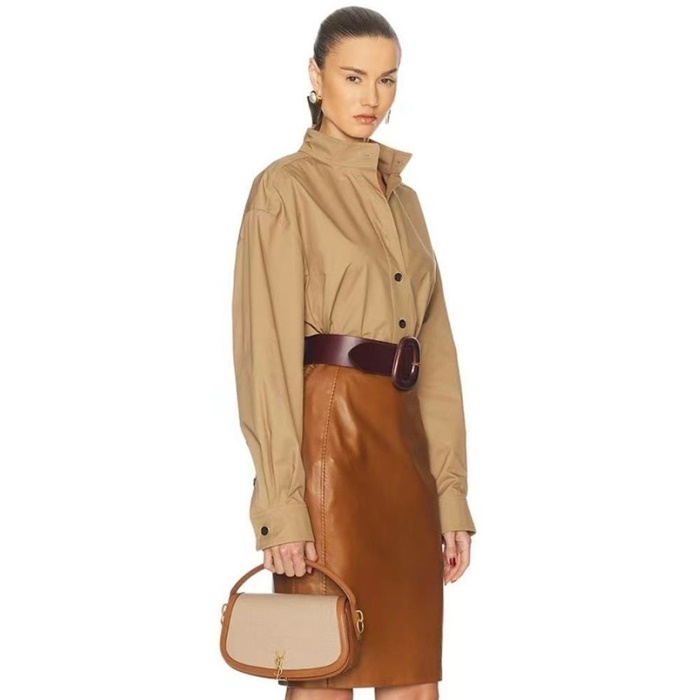 サンローランレディースヴォルテールショルダーバッグb5597