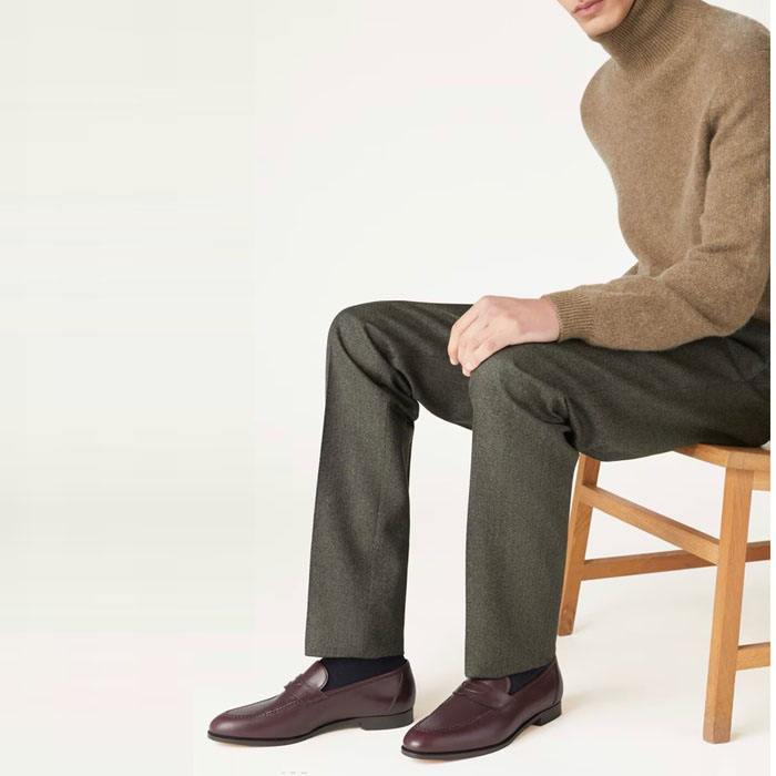 ロロピアーナメンズトラヴィスローファーs5739