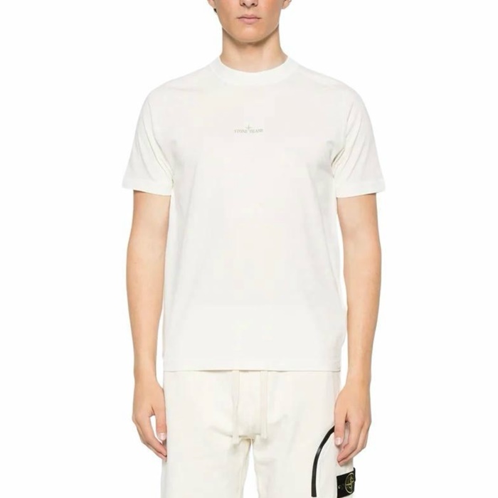 ストーンアイランドメンズラウンド半袖Tシャツc6614