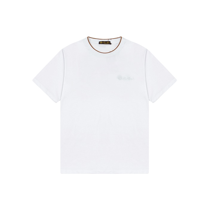 ロロピアーナメンズラウンド半袖Tシャツc6638