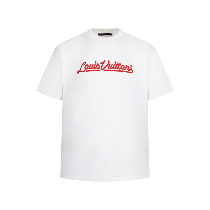 ルイヴィトンメンズラウンド半袖Tシャツc6659