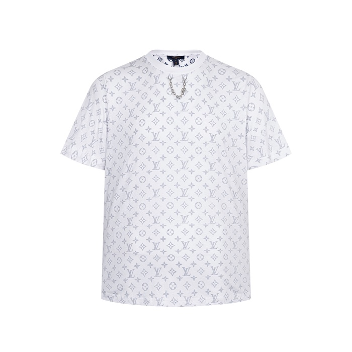 ルイヴィトンメンズラウンド半袖Tシャツc6660