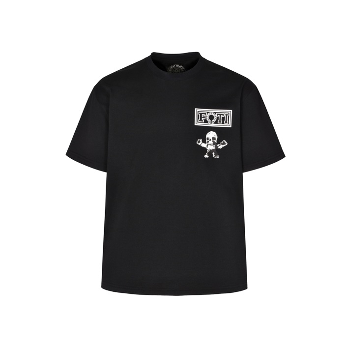 クロムハーツメンズラウンド半袖Tシャツc6663