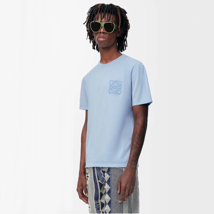 ロエベメンズラウンド半袖Tシャツc6675