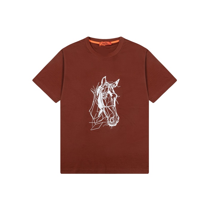 エルメスメンズラウンド半袖Tシャツc6732