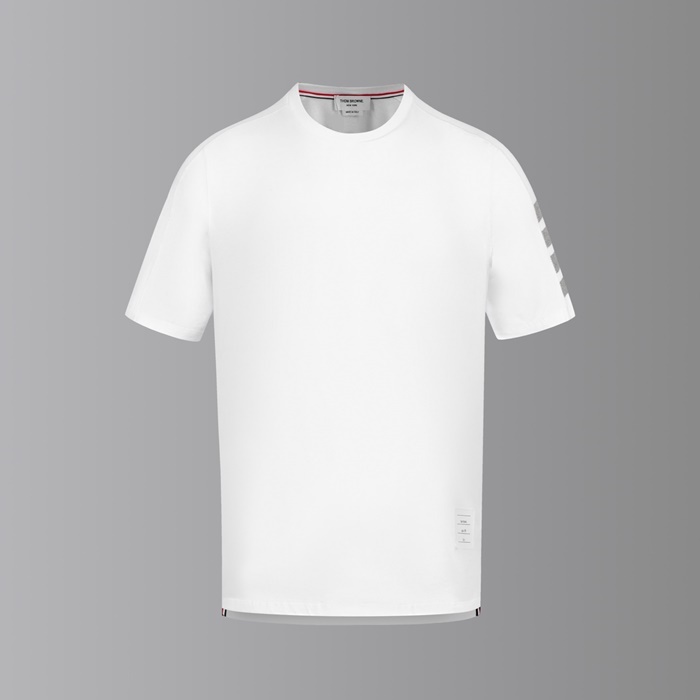 トムブラウンメンズラウンド半袖Tシャツc6758