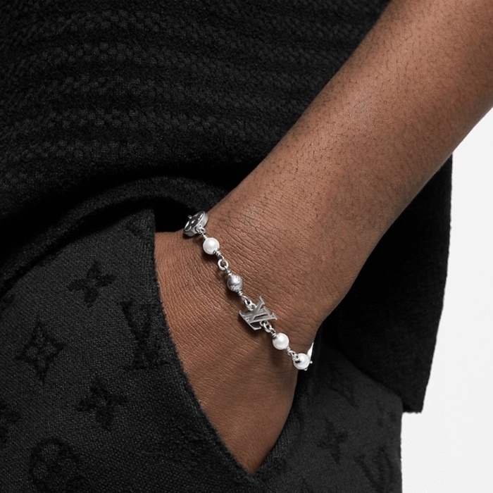 ルイヴィトンレディースゴールドブレスレットc5755