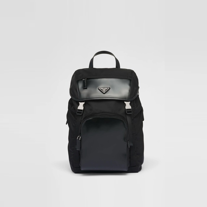 プラダメンズリナイロンサフィアーノレザーバックパック2Z135b5637