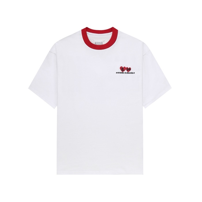 メゾンマルジェラメンズラウンド半袖Tシャツc6788