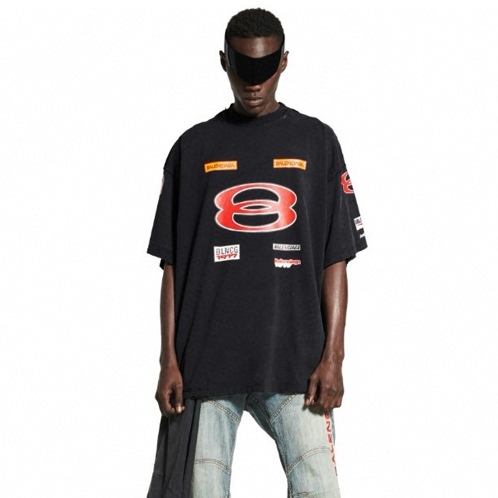 バレンシアガメンズラウンド半袖Tシャツc6793