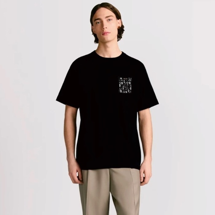 ディオールメンズラウンド半袖Tシャツc6794