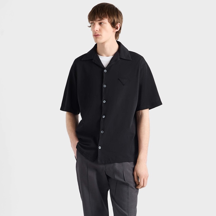 プラダメンズ半袖シャツc6801