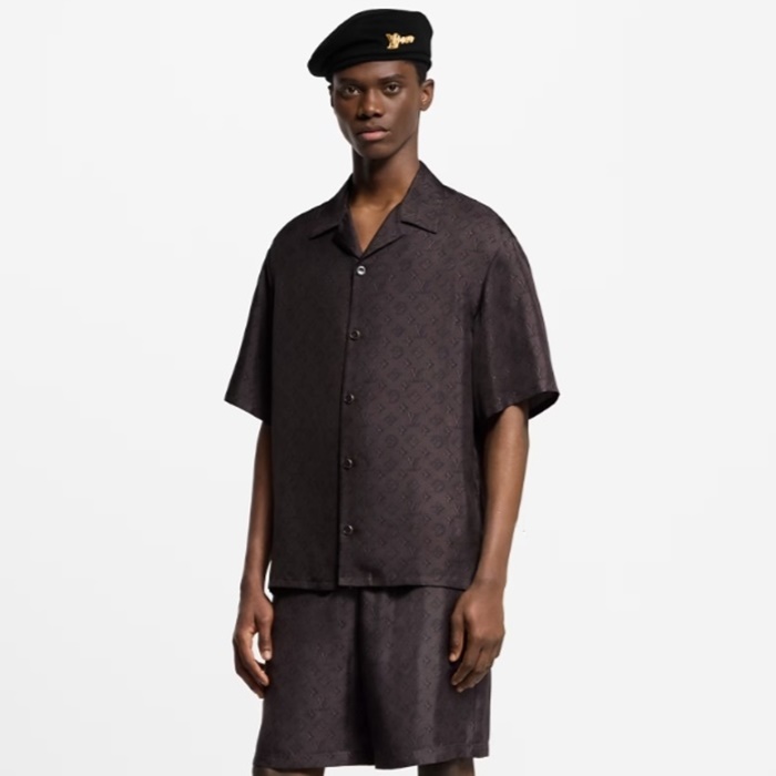 ルイヴィトンメンズ半袖シャツc6807