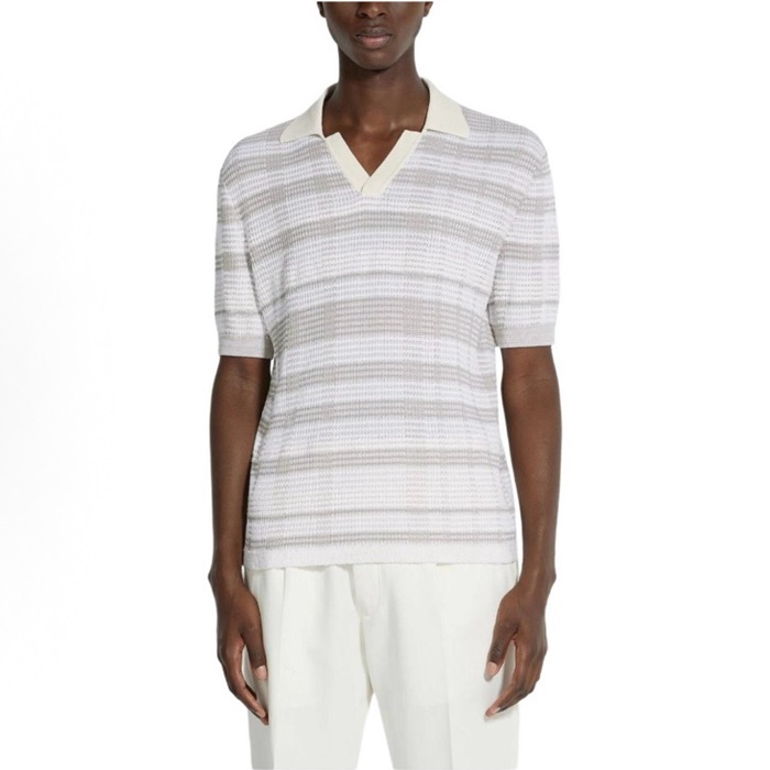 エルメネジルドゼニアメンズポロ半袖Tシャツc6816