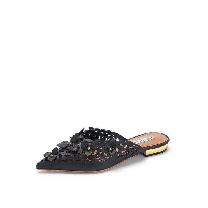 アクアズーラレディースフラワーミュールs5761