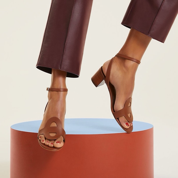 エルメスレディースジュリエット45サンダルストラップサンダルe45s5781