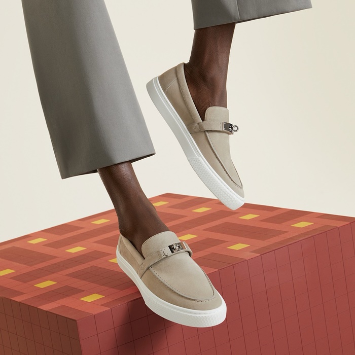 エルメスユニセックスケリーローファーs5806